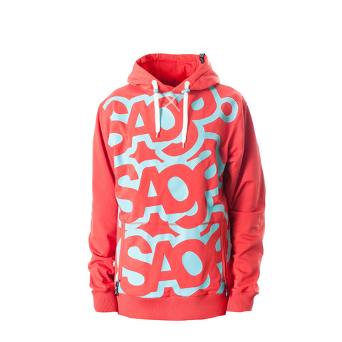 TRIPLE STACK OG RIDING PULLOVER (HOT CORAL)