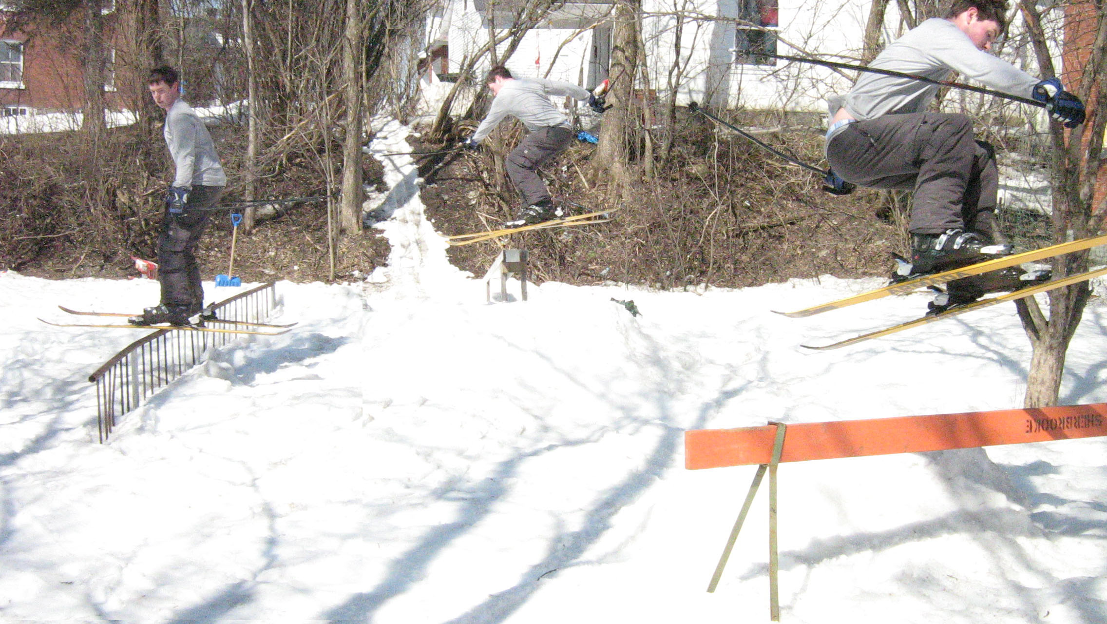 Triple threat backyard set up