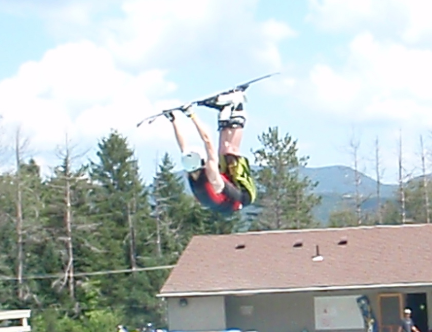Truck driver frontflip