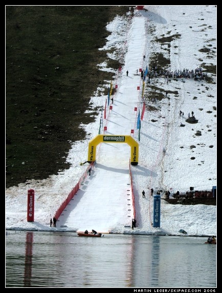 Try to skim this pond