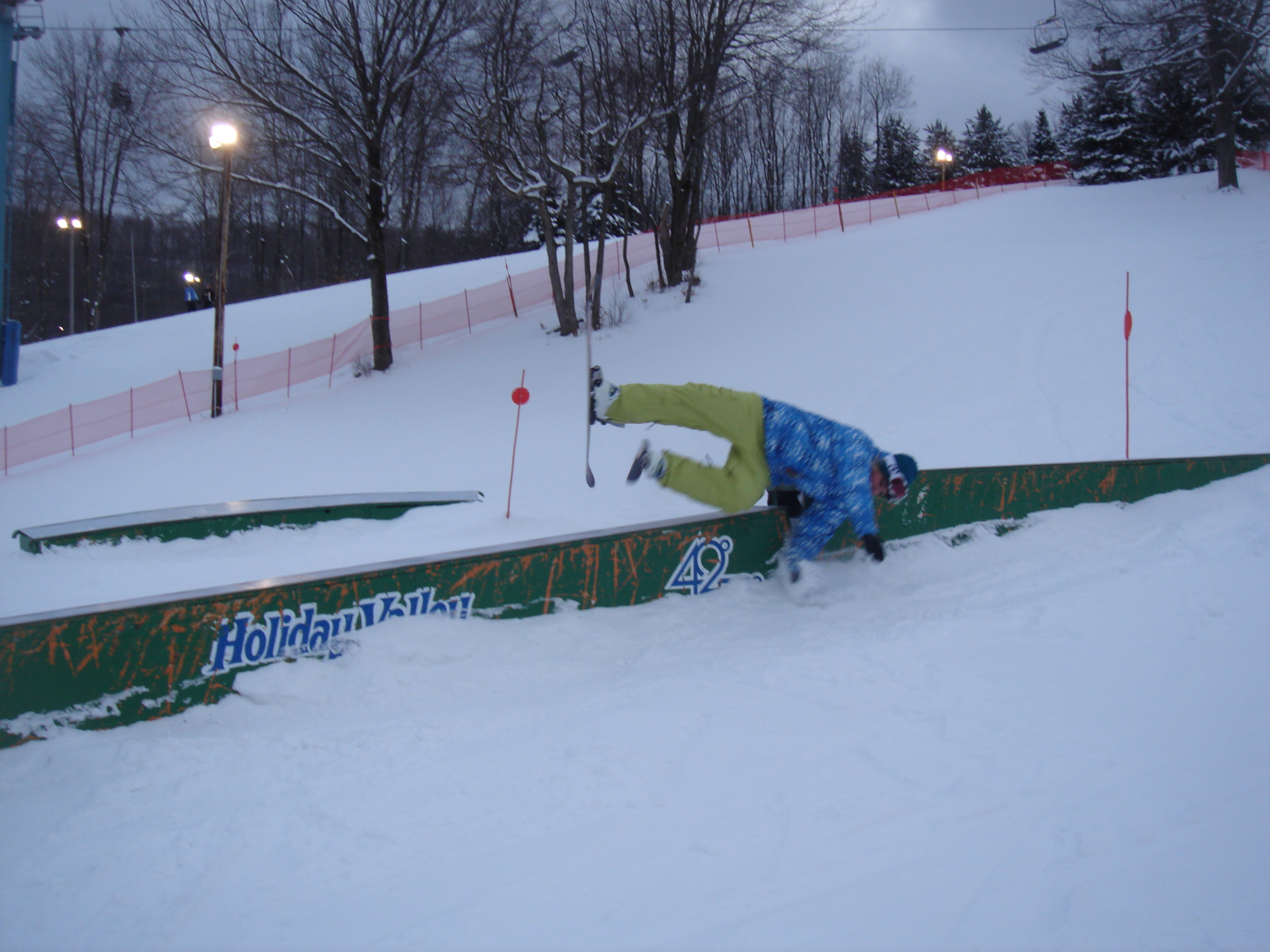 Trying out a new trick