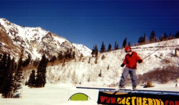 Trying the Blue Double Barrel a week or two ago