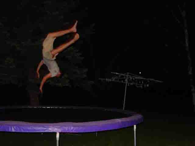 Trying to learn backflips