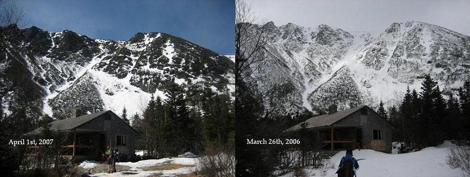 Tuckerman Ravine 2006 vs. 2007