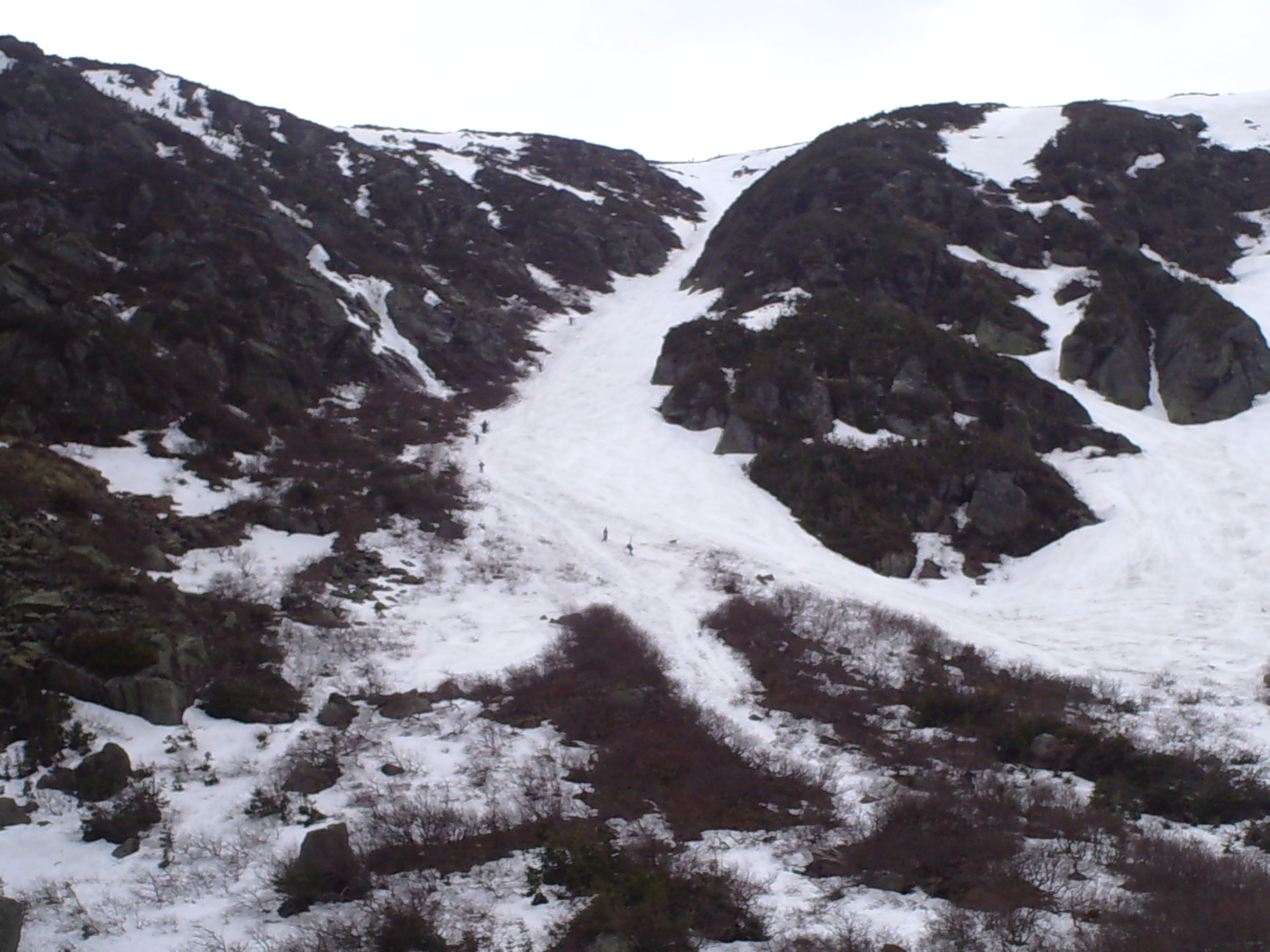 Tucks Left Gully late May