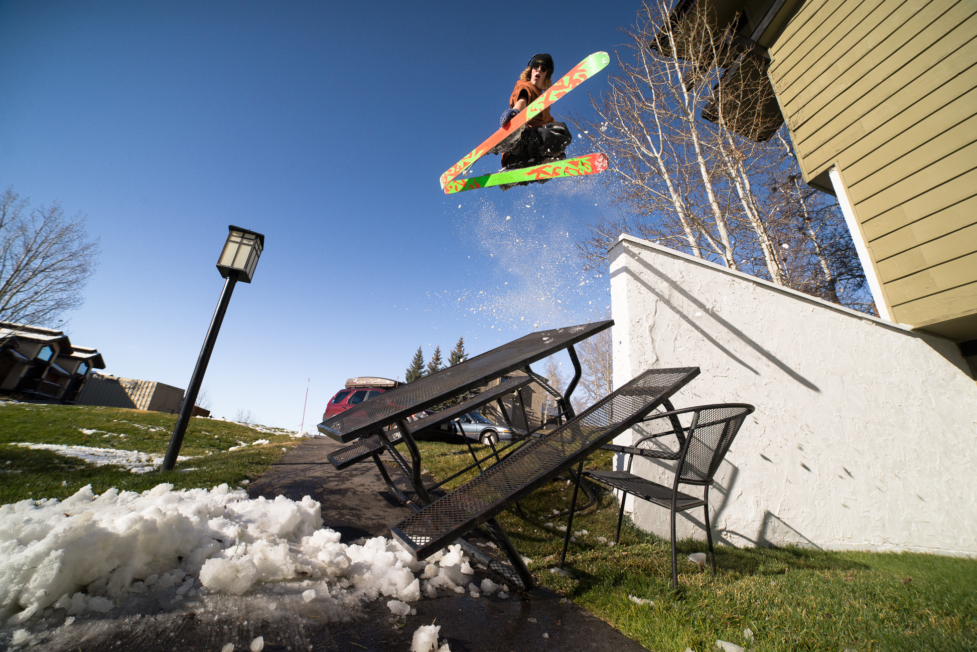 Two Chairs One Table