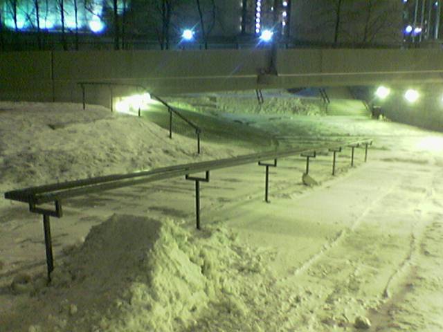 Ubran rail in my town