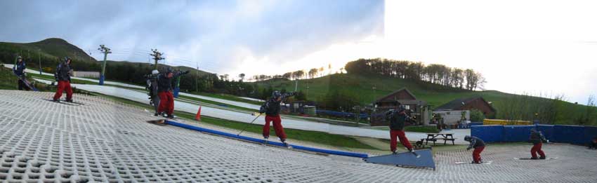 UK dryslope rail sequence