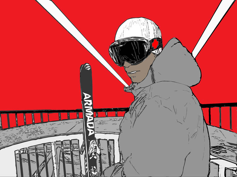 under a Japanese sky...