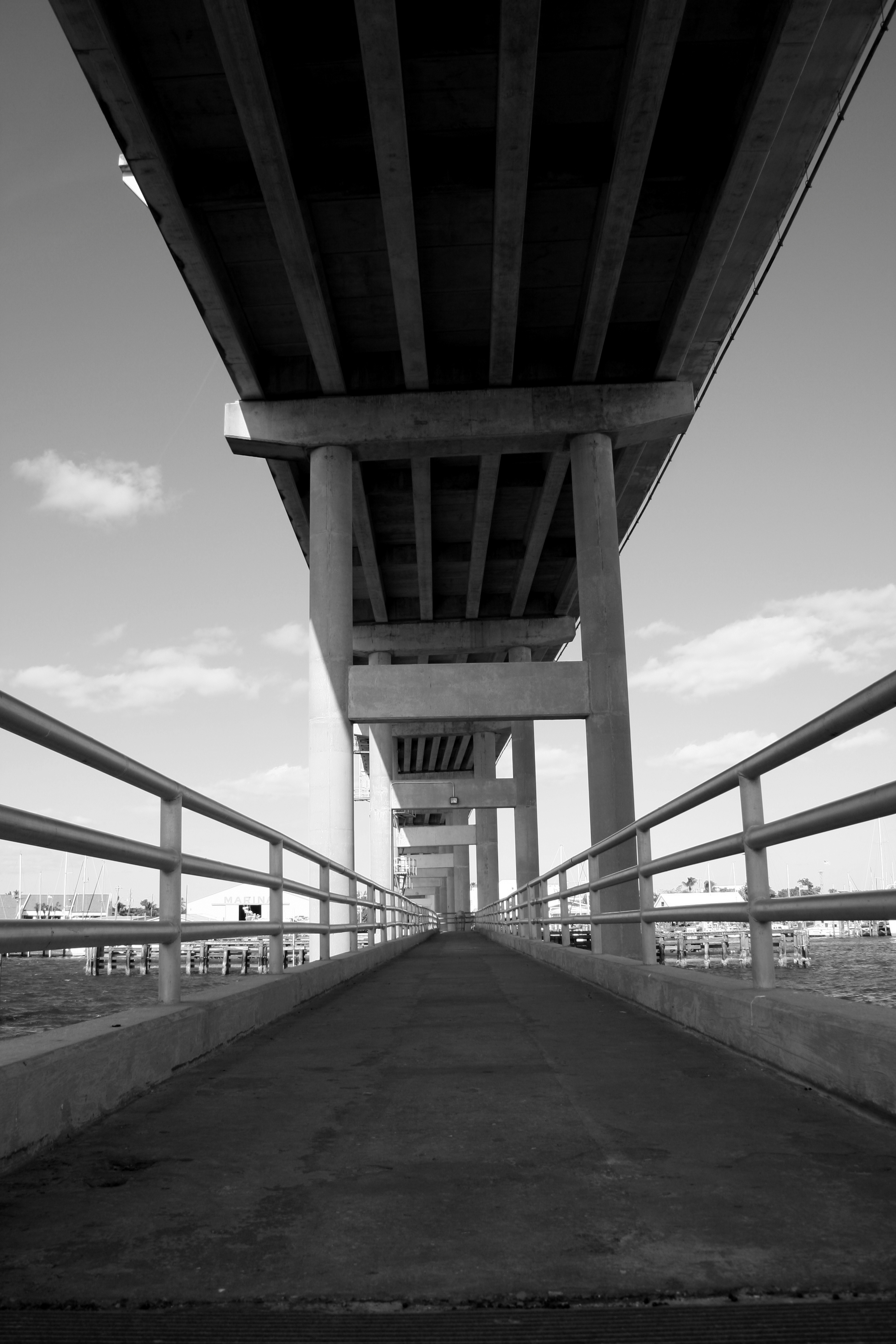 Under the bridge