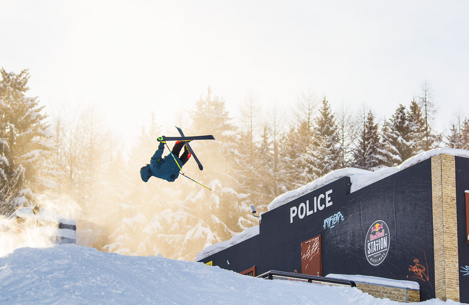 Underflip at the police station