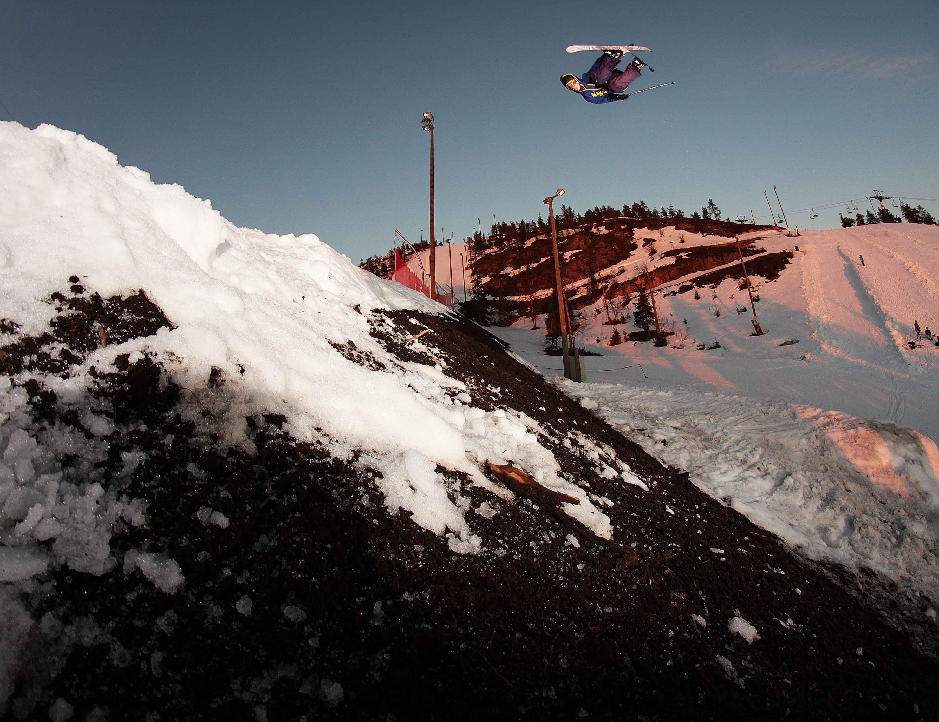 Underflip on the same stepup