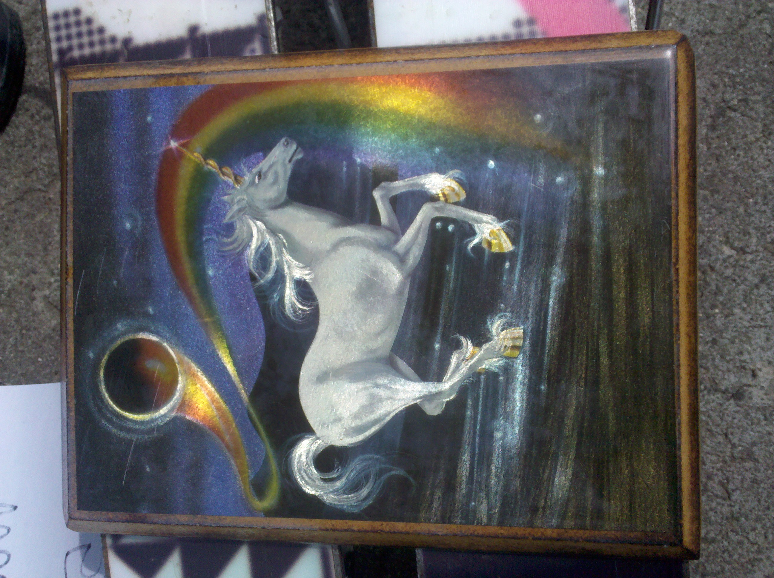 Unicorn in space
