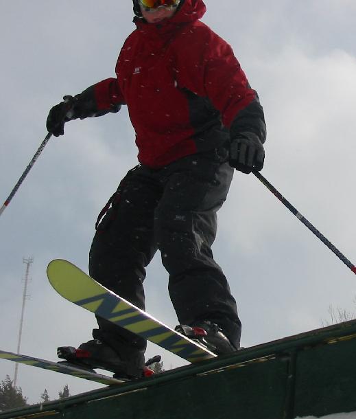 Up Close Straight Rail