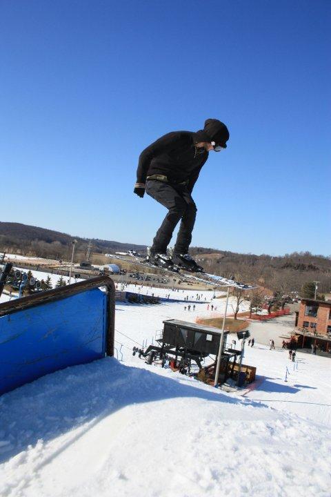 Up rail.