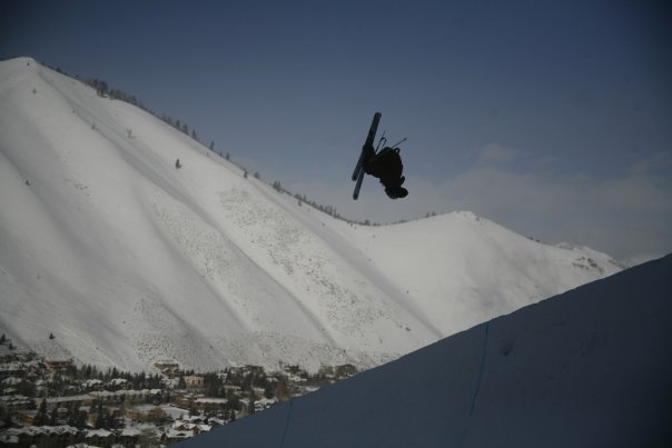 Upside down in the pipe