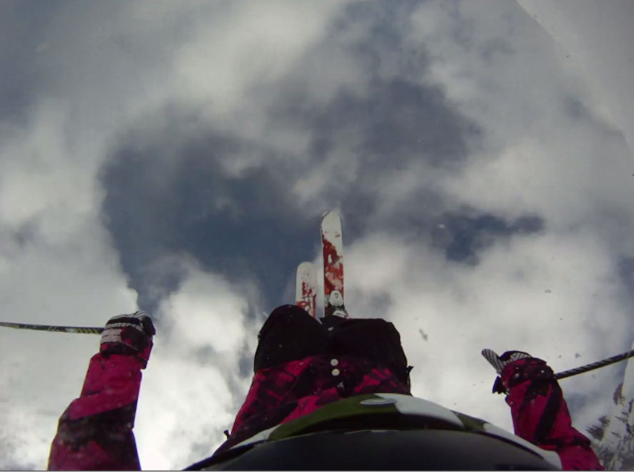 Upside down