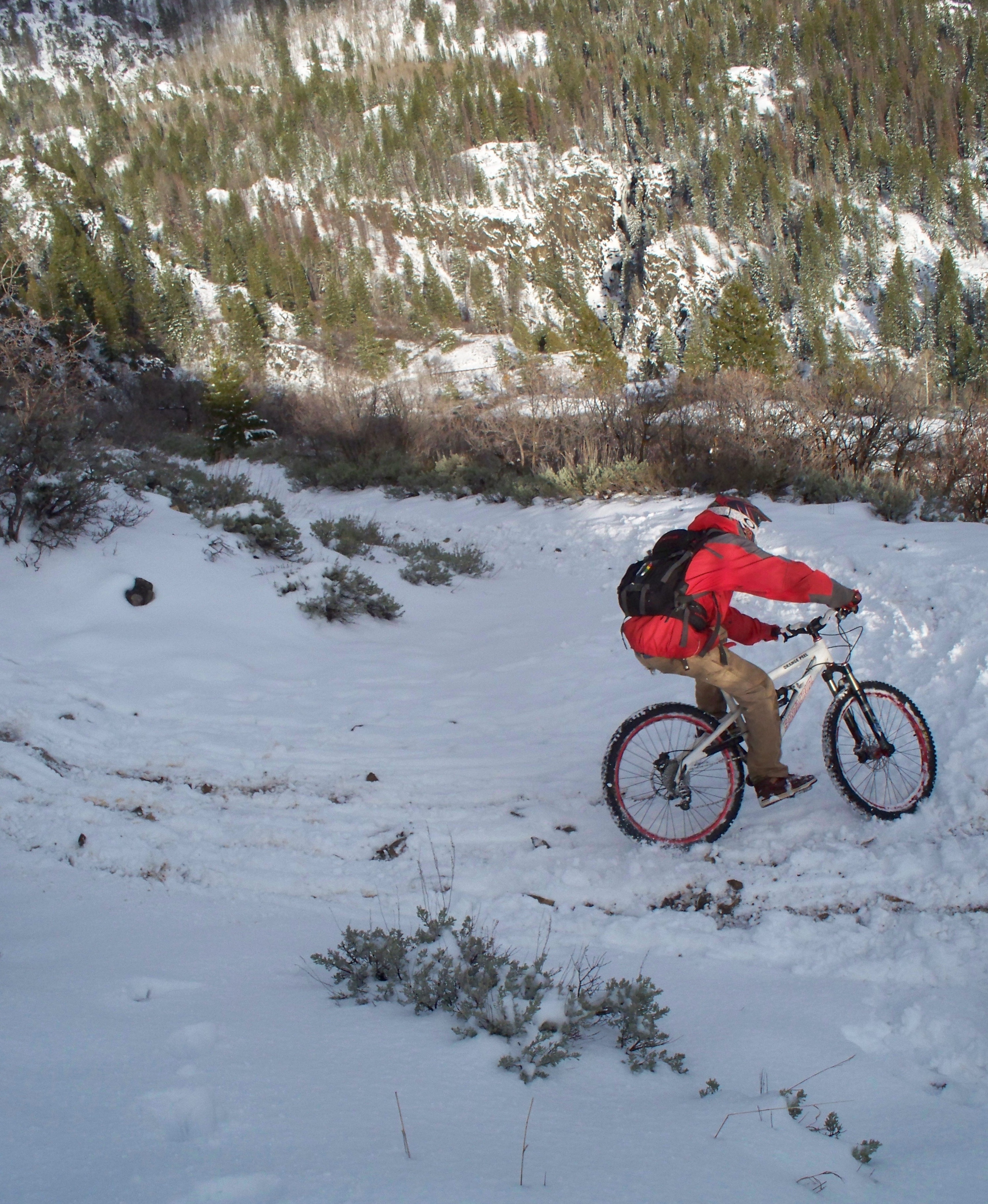 Uranium mine & fish creek falls