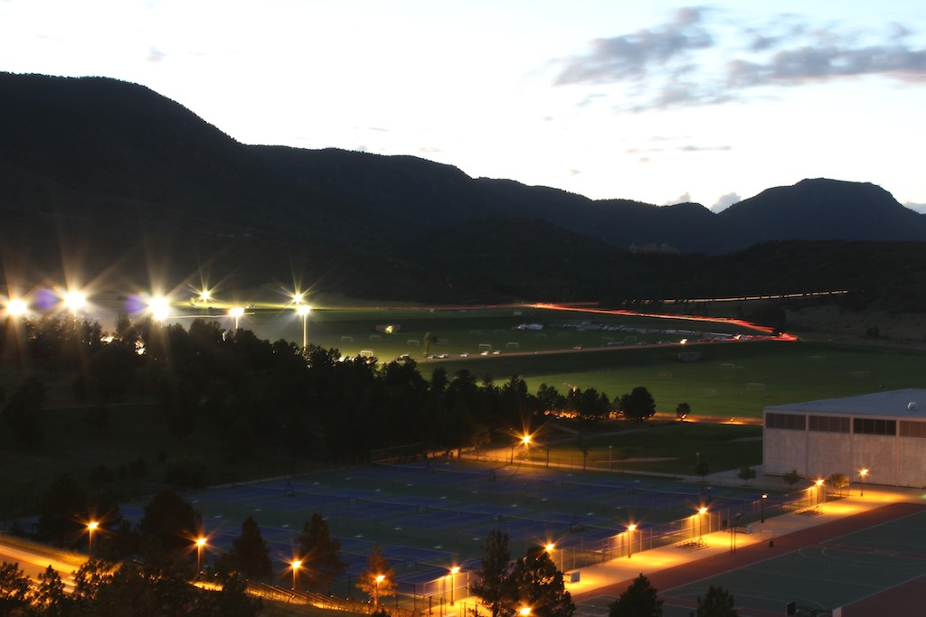 USAFA at twilight