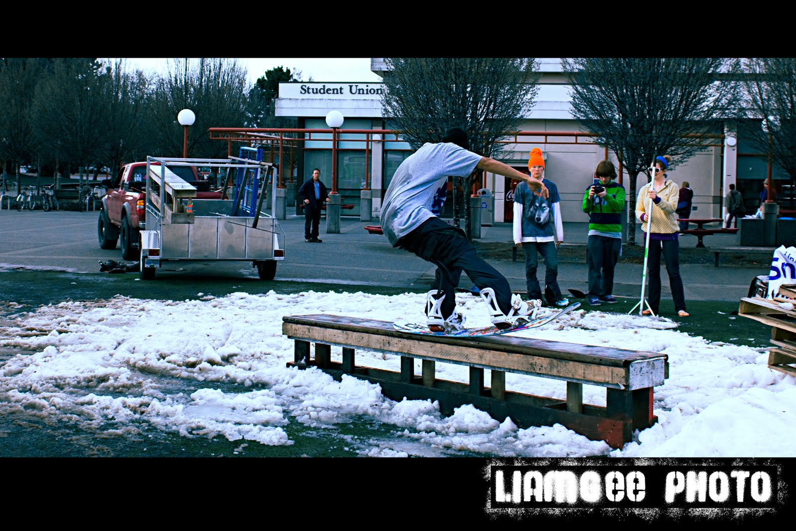 UVic snow railjam 4