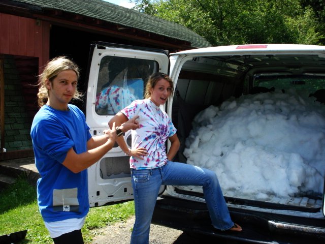 Van filled with heaven