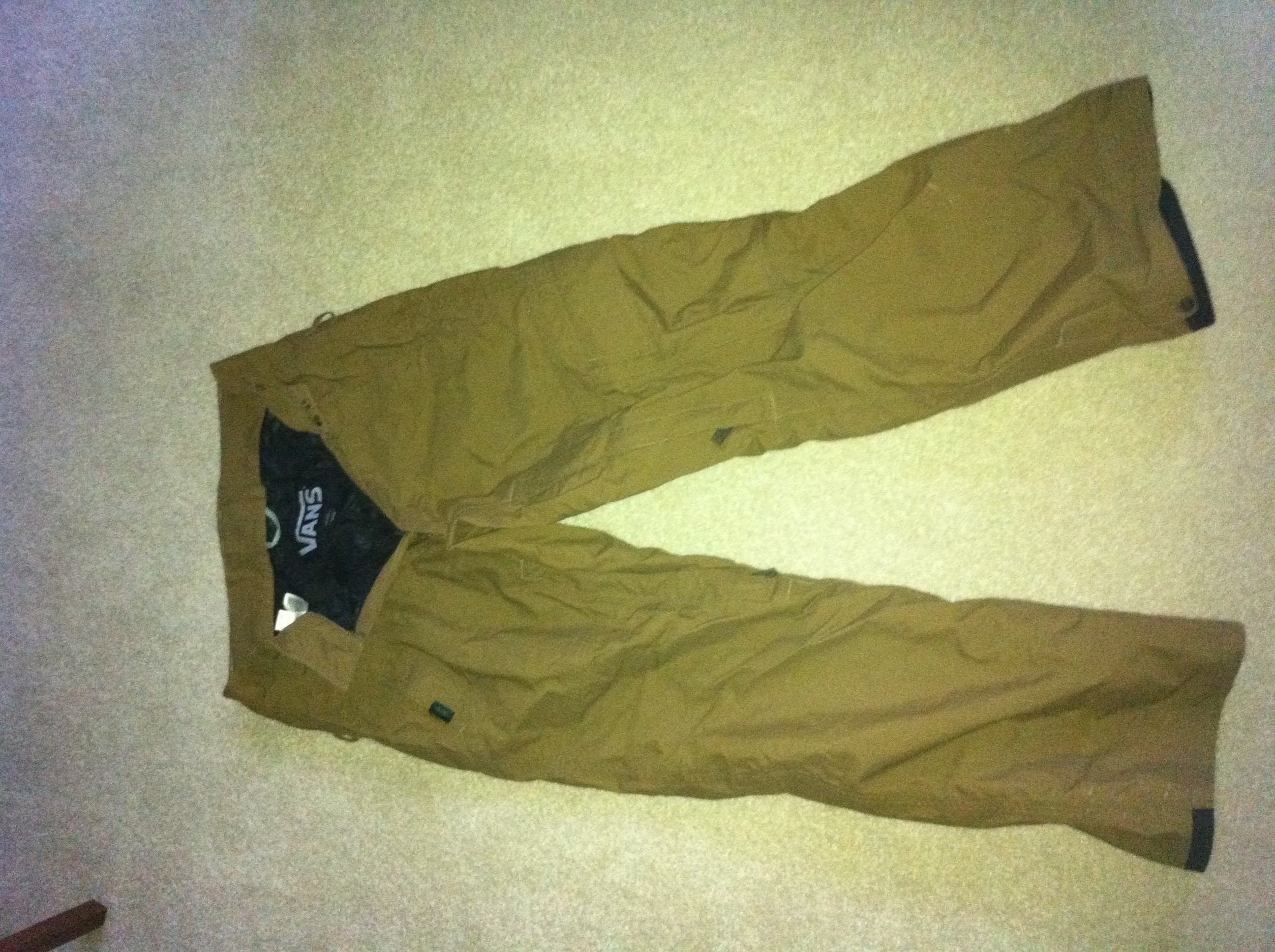 Vans cargo snowpants M