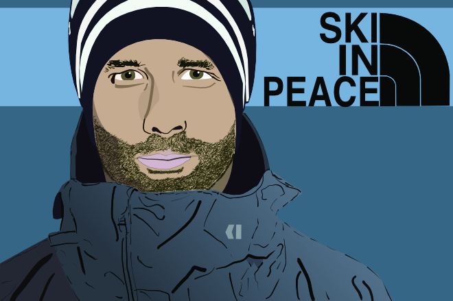 vector portrait of JP
