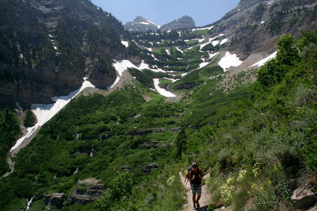 Venusa on "grand staircase"