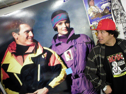 Very scared of the David Hasslehof look-a-like