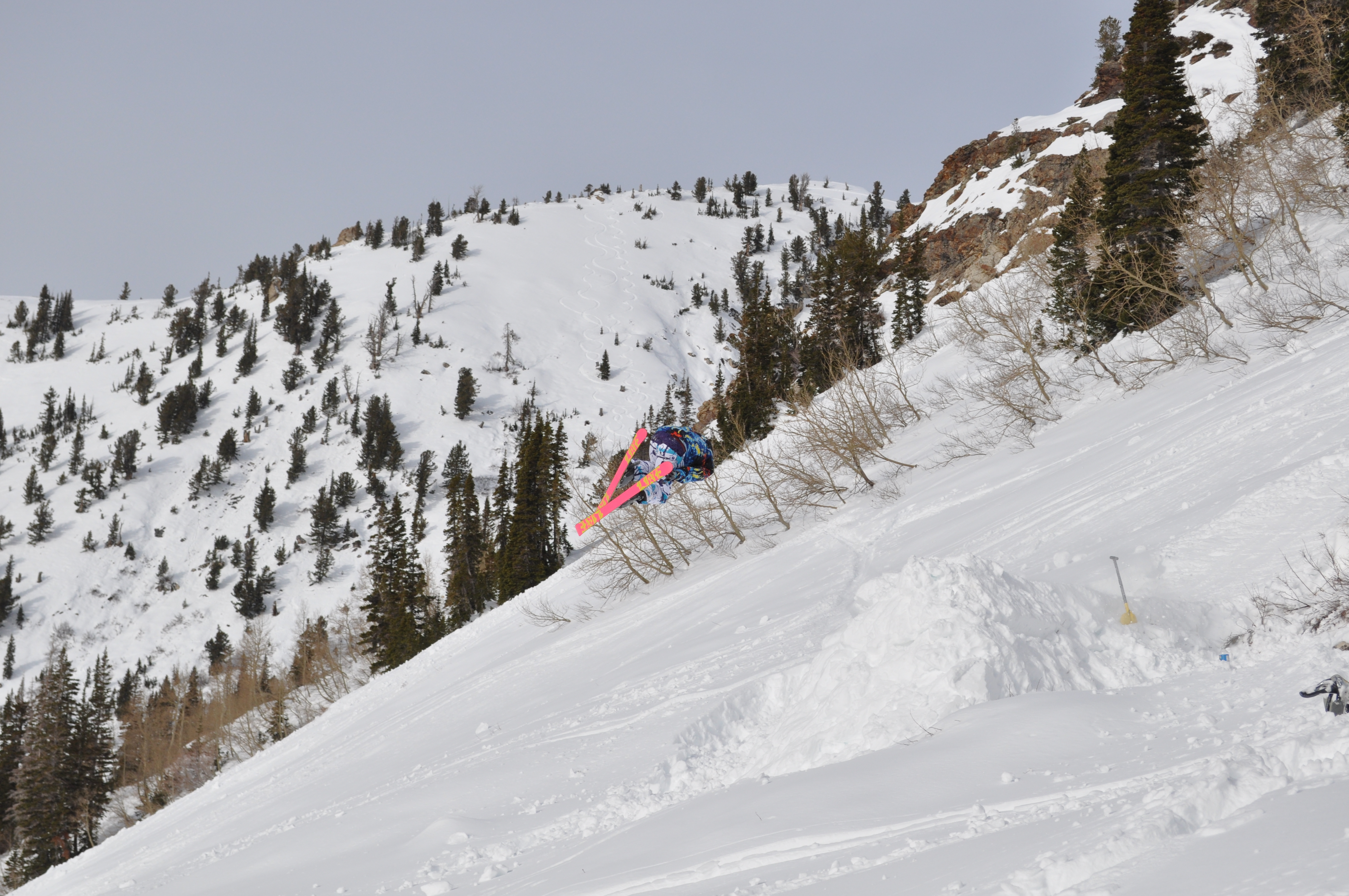 Very sideways off the lip