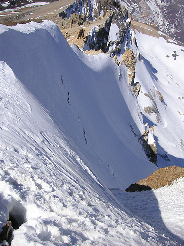Very steep runs in argentina