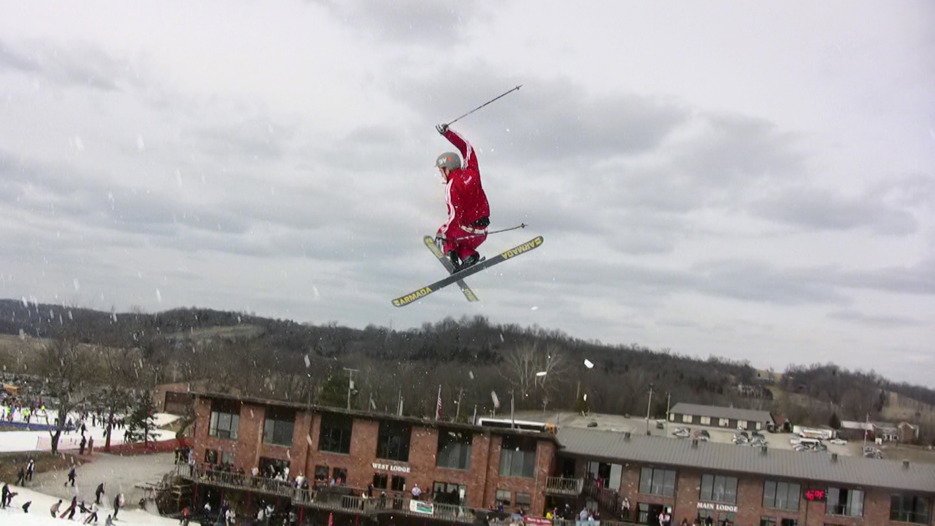 Video still: abe grabs tail