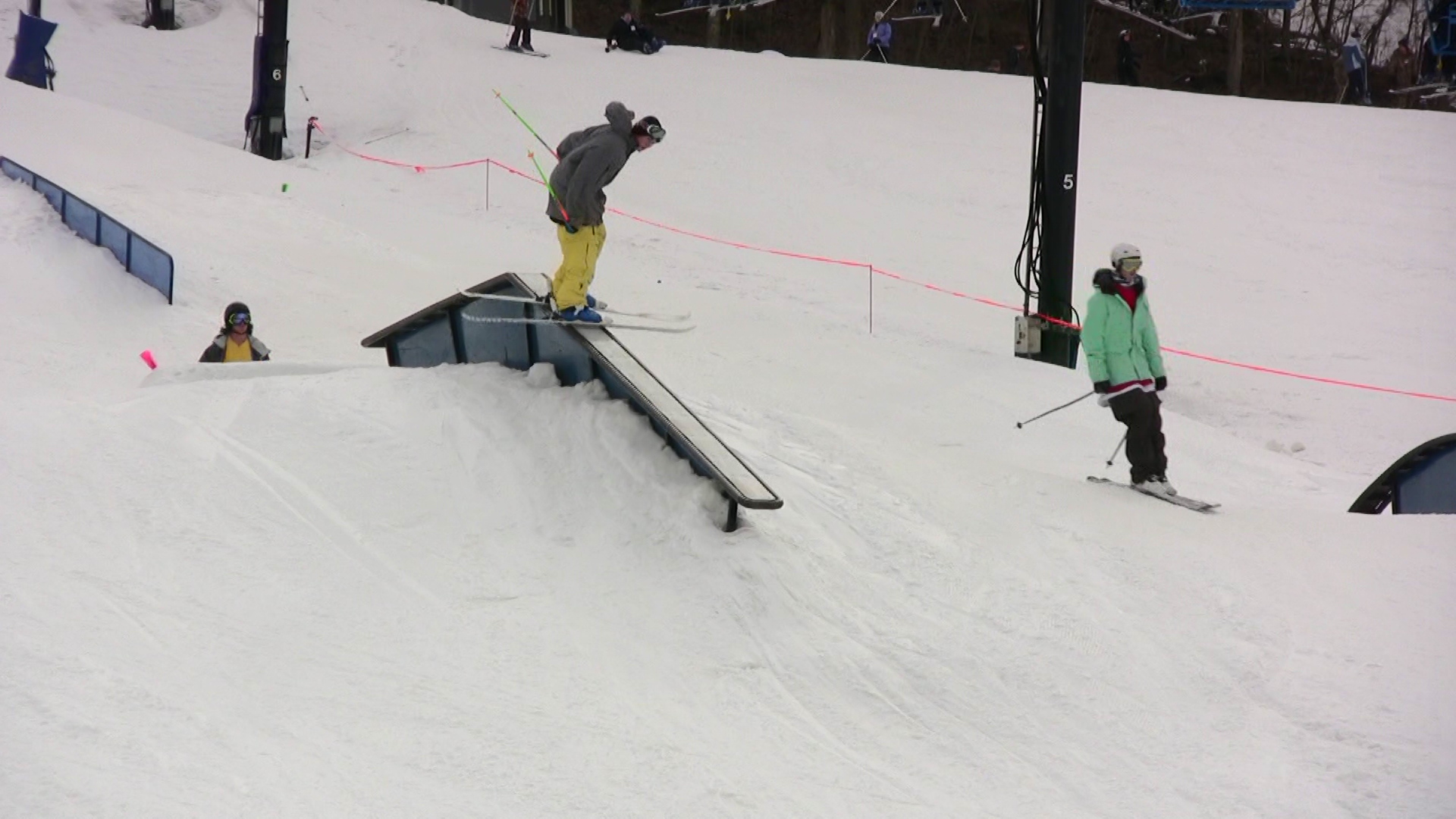 Video still: cal on flat down