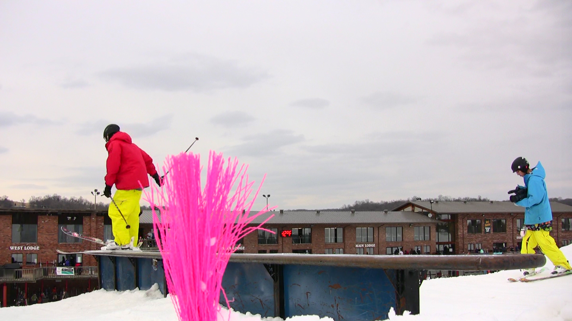 Video still: dan on 30 box