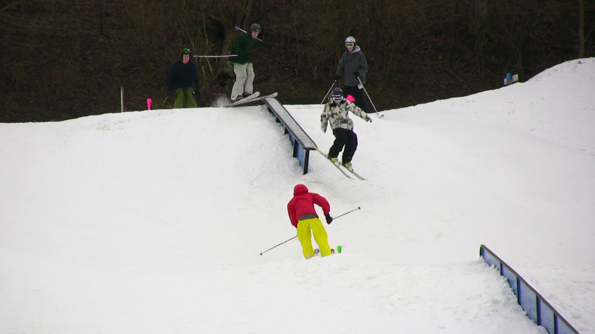 Video still: rail line