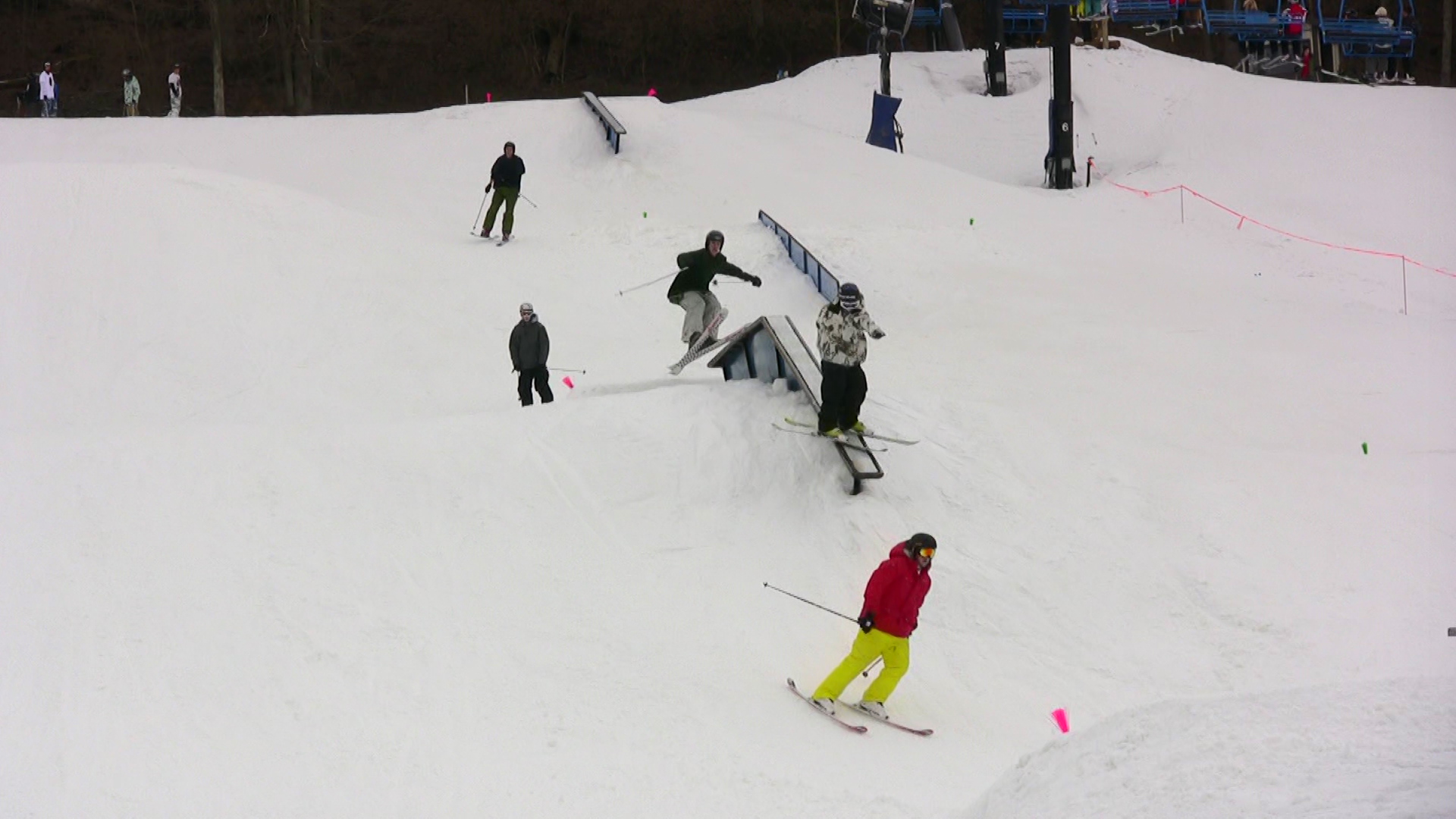 Video still: rail line