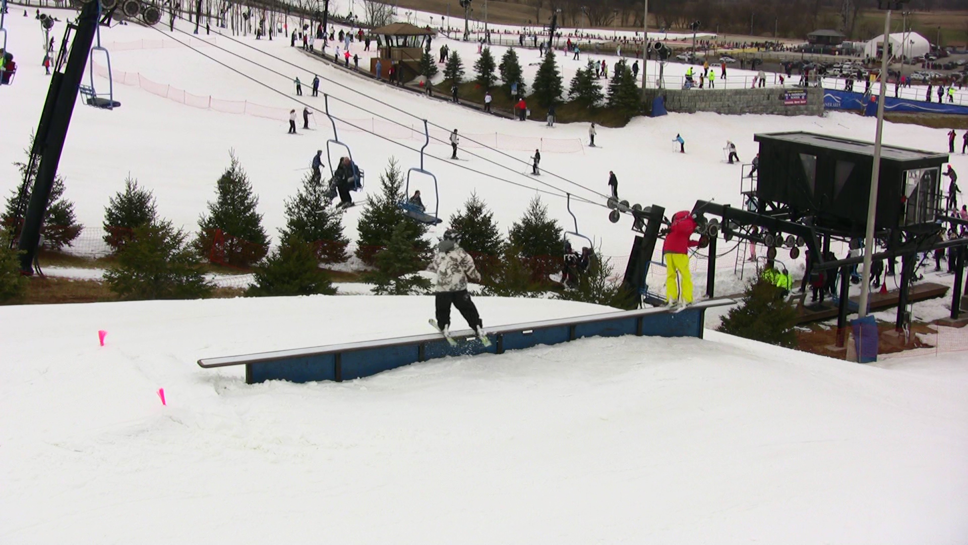 Video still: rail line