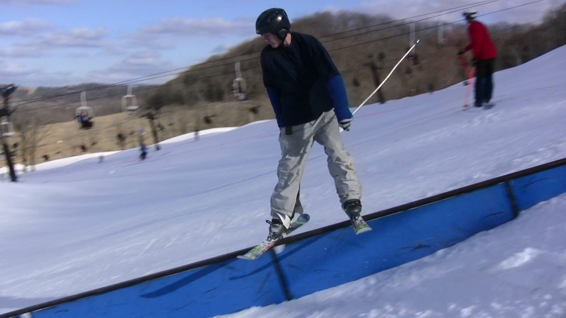 Video still: sam 36 down handrail