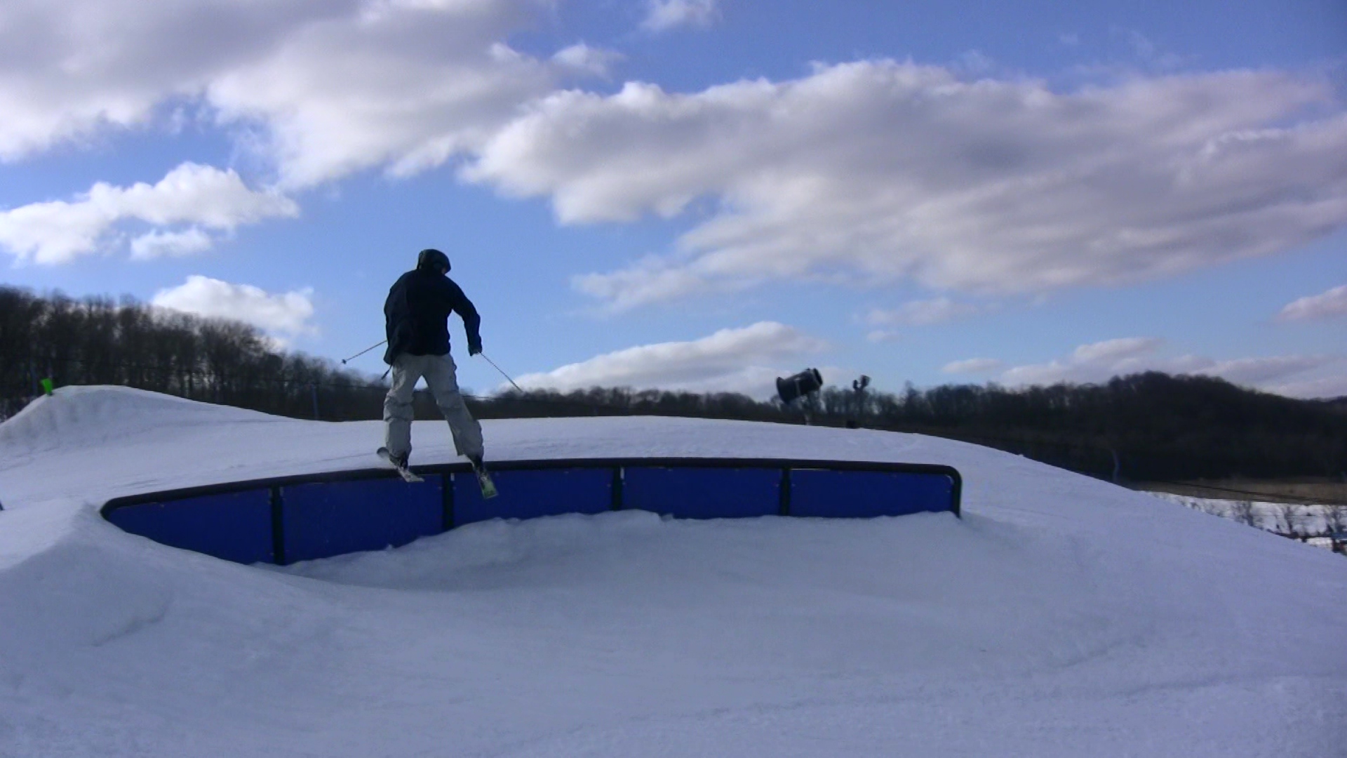 Video still: sam on banked c rail