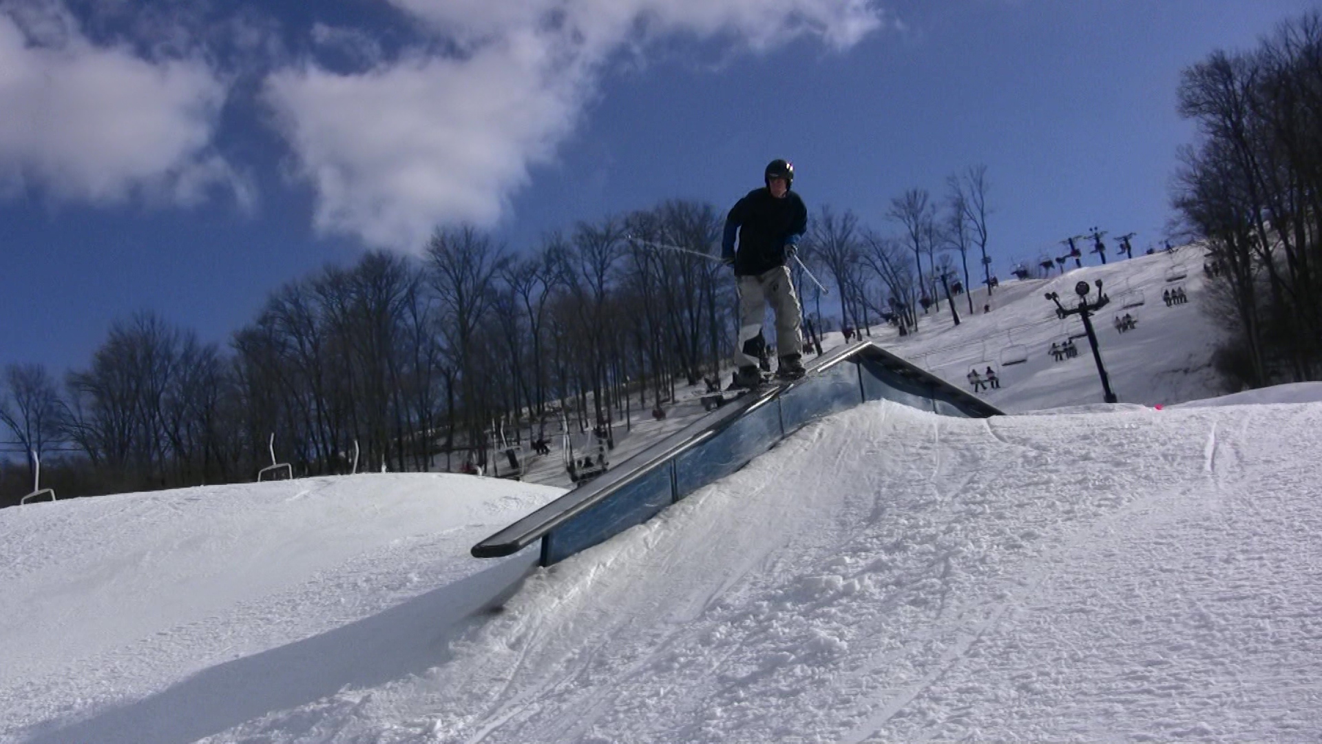 Video still: Sam on flat down