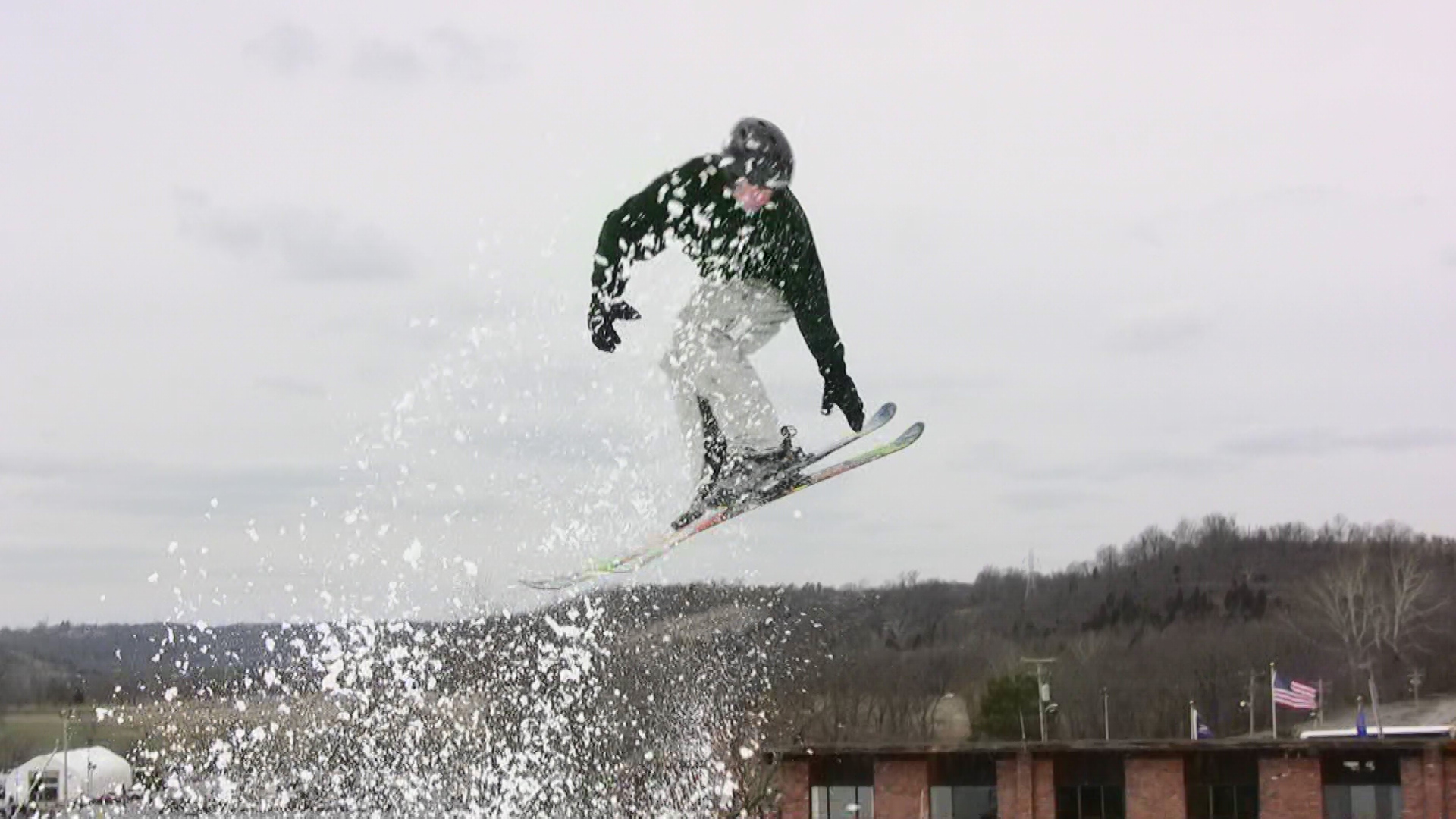 Video still: sam reaching for the grab