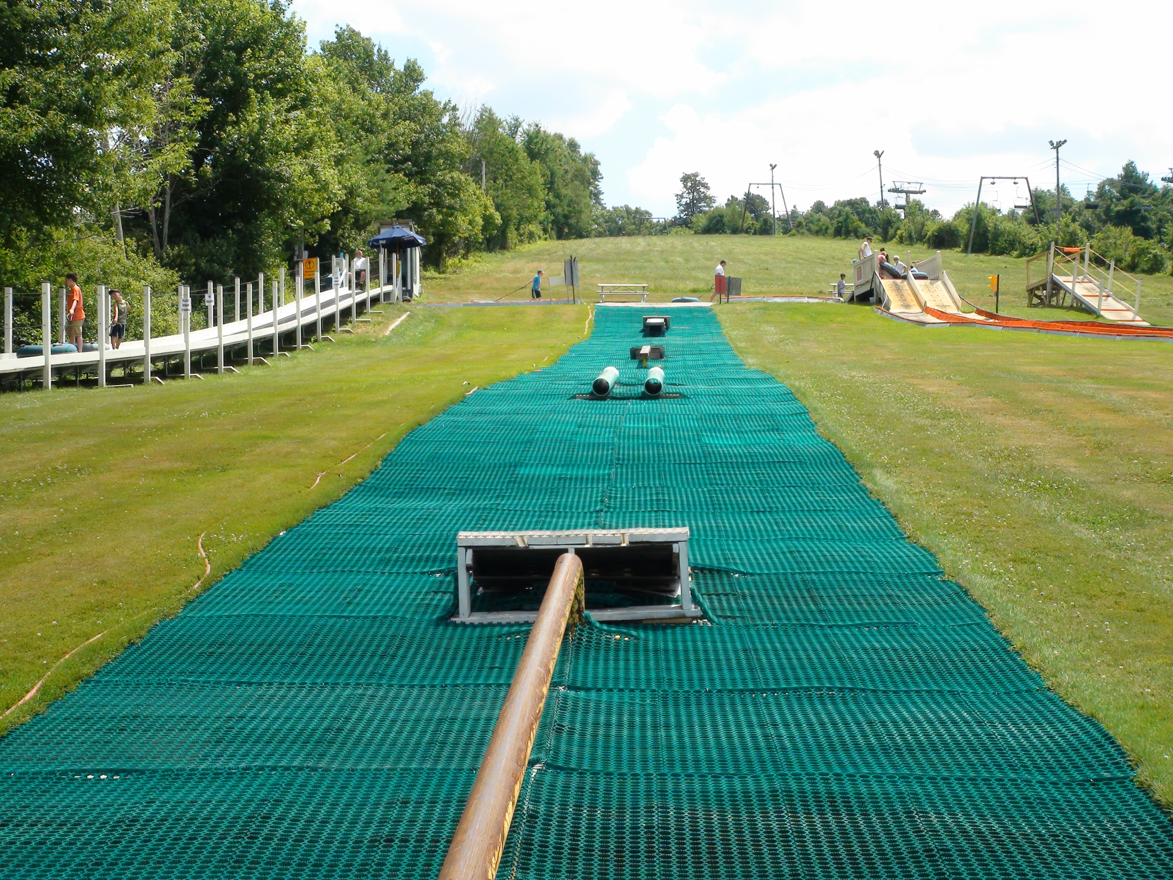 View (from bottom) of Summer Setup 2014