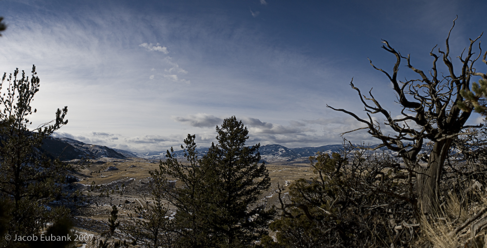 View from Chico Hot Springs