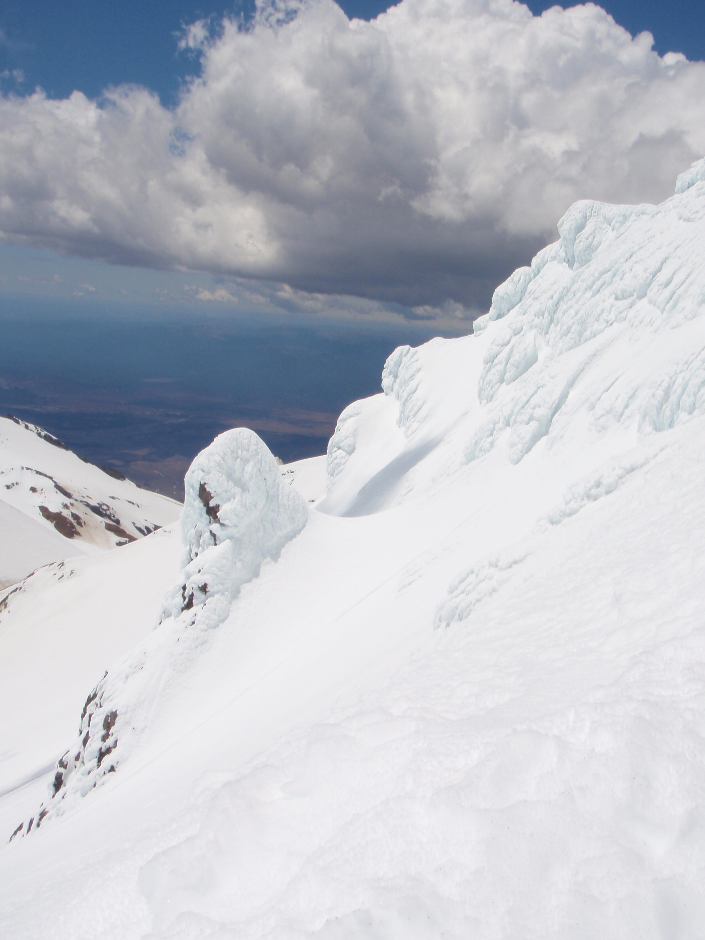 View from crater