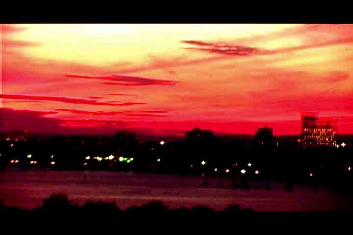 View from dorm last year...darn