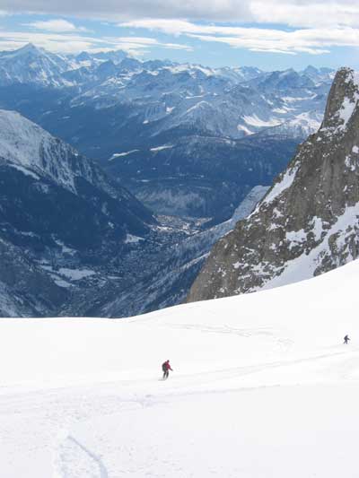View of Italy on a Traverse