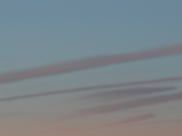 View of sky from Mt. Hood