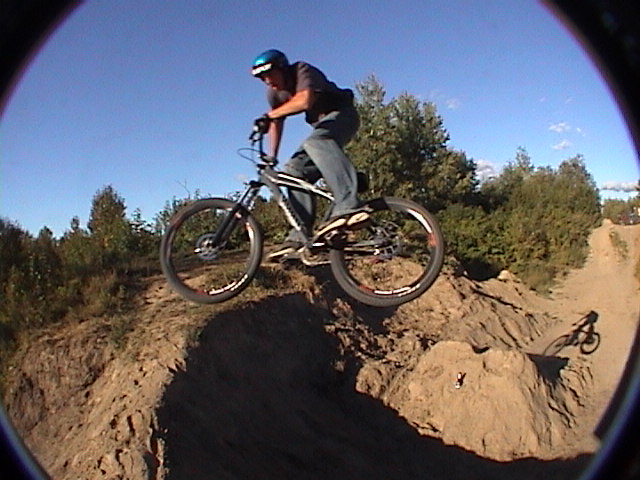 Vincent with his Bike