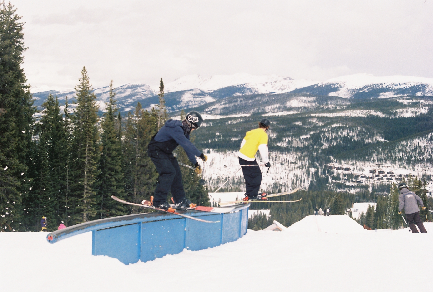 Vinny and Jeremy on the S Rail