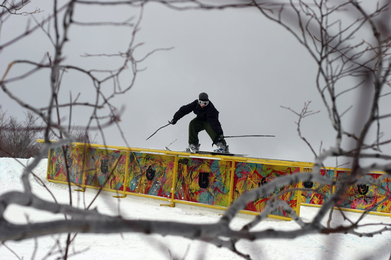 VT Open played out trees angle